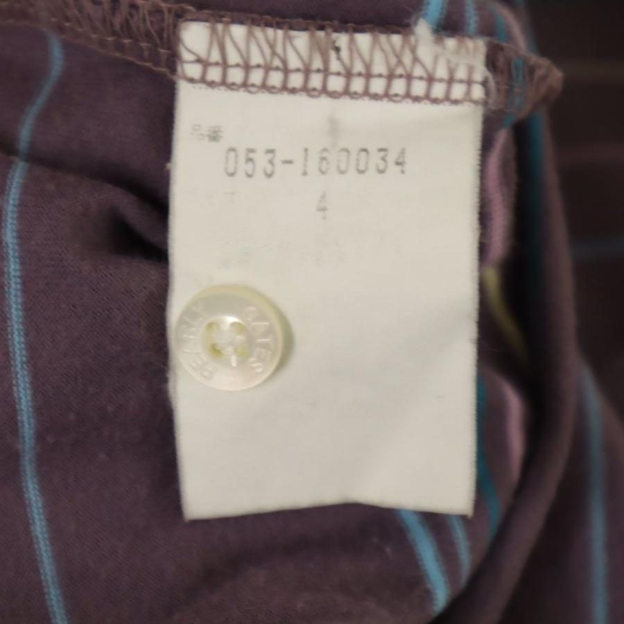 PEARLY GATES パーリーゲイツ ボーダー柄 ゴルフ 半袖