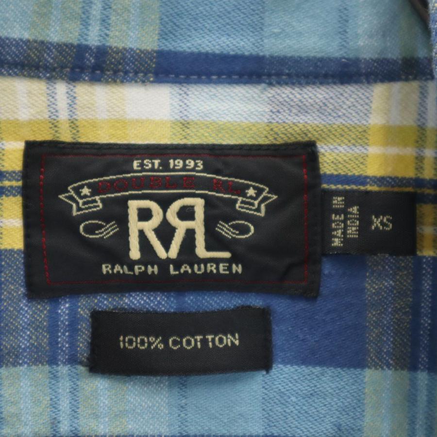 RRL Ralph Lauren（ダブルアールエル） RRL 長袖 チェックシャツ XS