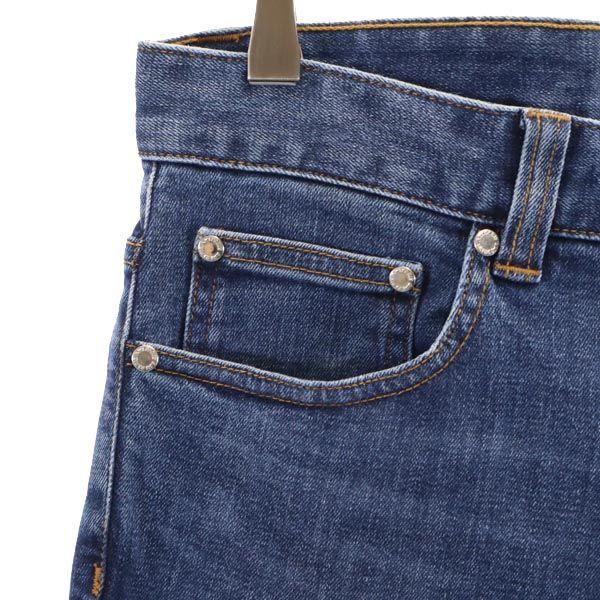 未使用 AMI Alexandre Mattiussi アミ アレクサンドル マテュッシ スリムデニムパンツ w27 ボタンフライ ジーンズ メンズ 古着 中古_3