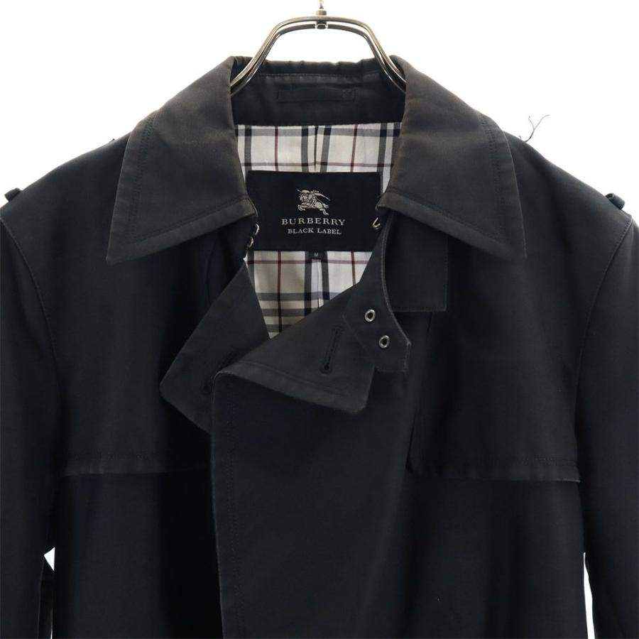 BURBERRY BLACK LABEL トレンチコート ブラック L 三陽商会 【公式通販】