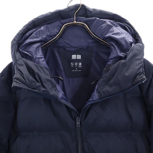 ユニクロ シームレス ダウンパーカー M ネイビー系 UNIQLO ジャケット メンズ ユニクロ（UNIQLO） シームレス ダウンパーカー M ネイビー系