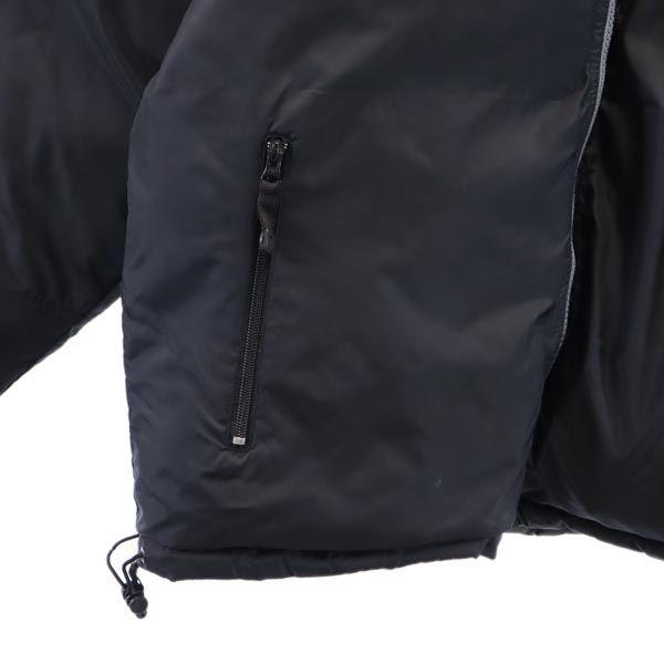 Bear USA ベアーユーエスエー ロゴ刺繍 リバーシブル ダウンジャケット