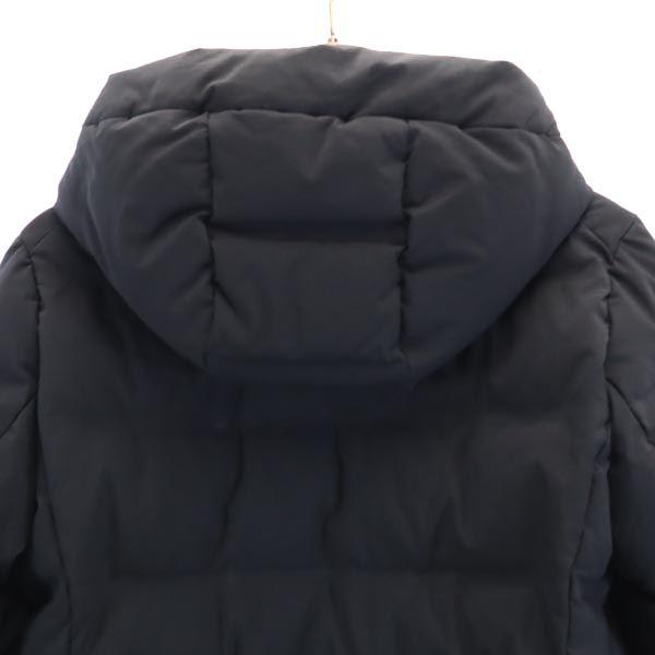 ユニクロ（UNIQLO） シームレス ダウンコート M ブラック系 フード