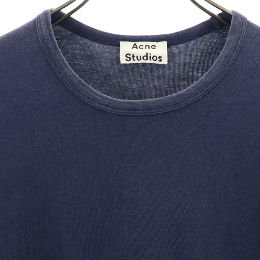 Acne Studios（アクネ ストゥディオズ） 半袖 Tシャツ XS ネイビー