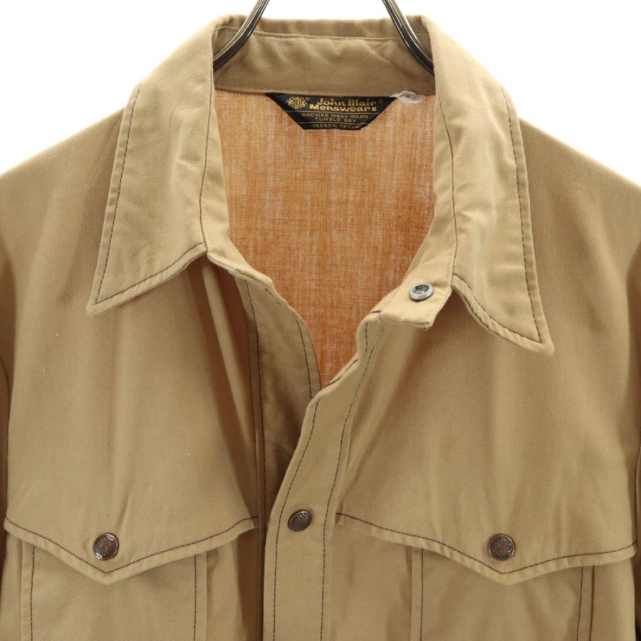 John Blair ジョンブレア 80s ヴィンテージ 長袖 シャツジャケット