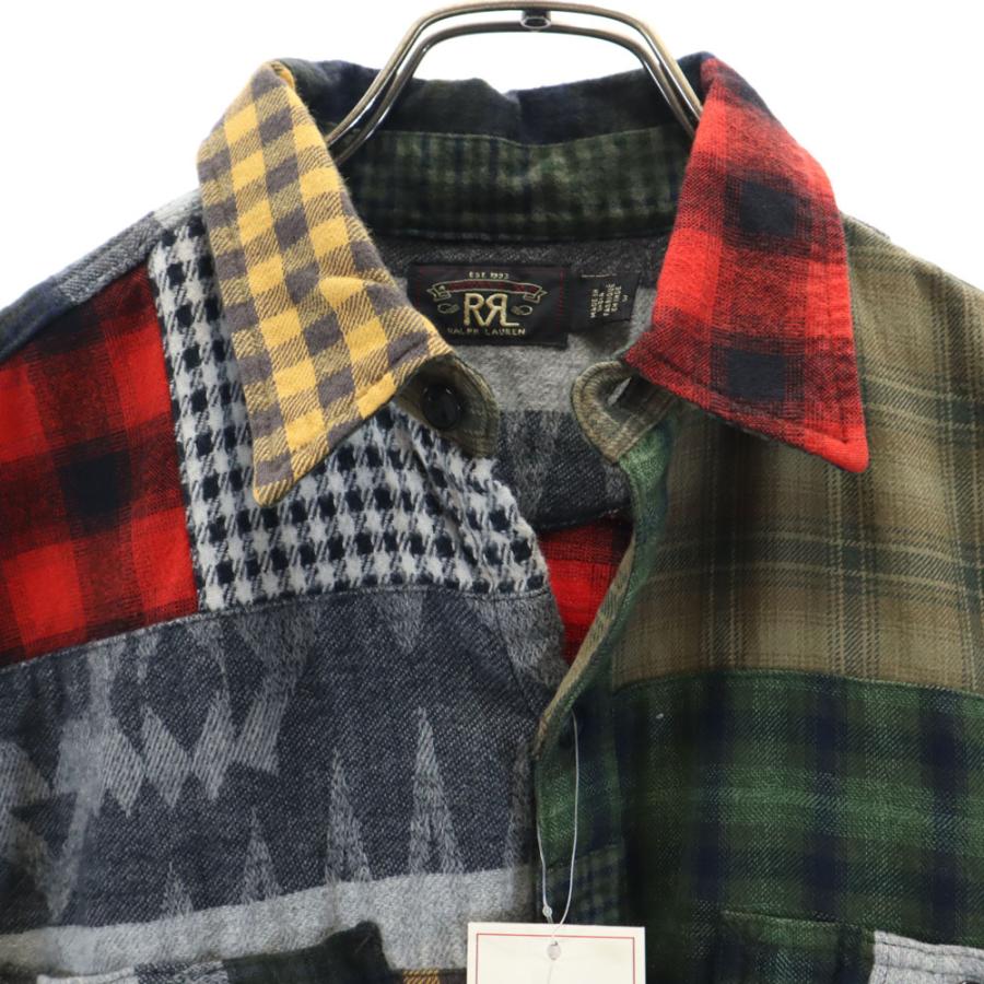 RRL Ralph Lauren（ダブルアールエル） 未使用 チェック柄 長袖 パッチ