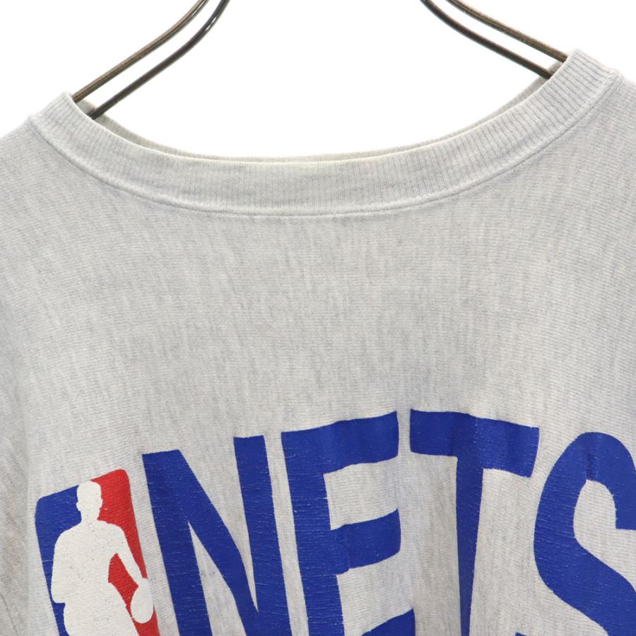 Champion（チャンピオン） 90s USA製 刺繍タグ NBA NBA ネッツ 長袖