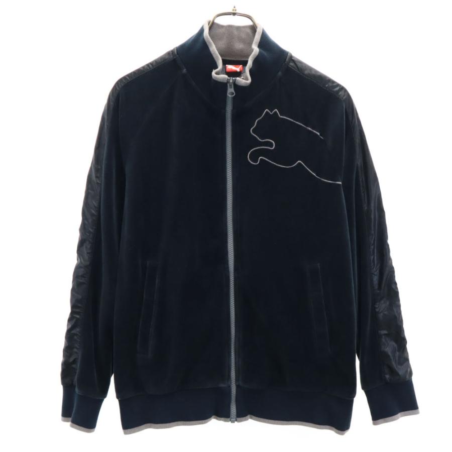 PUMA（プーマ） 長袖 ベロア ジャケット S ネイビー系 827159 メンズ