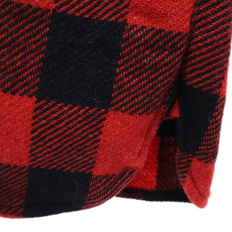 パワーハウス 60s 70s バッファローチェック 長袖 ヘビーネル シャツ