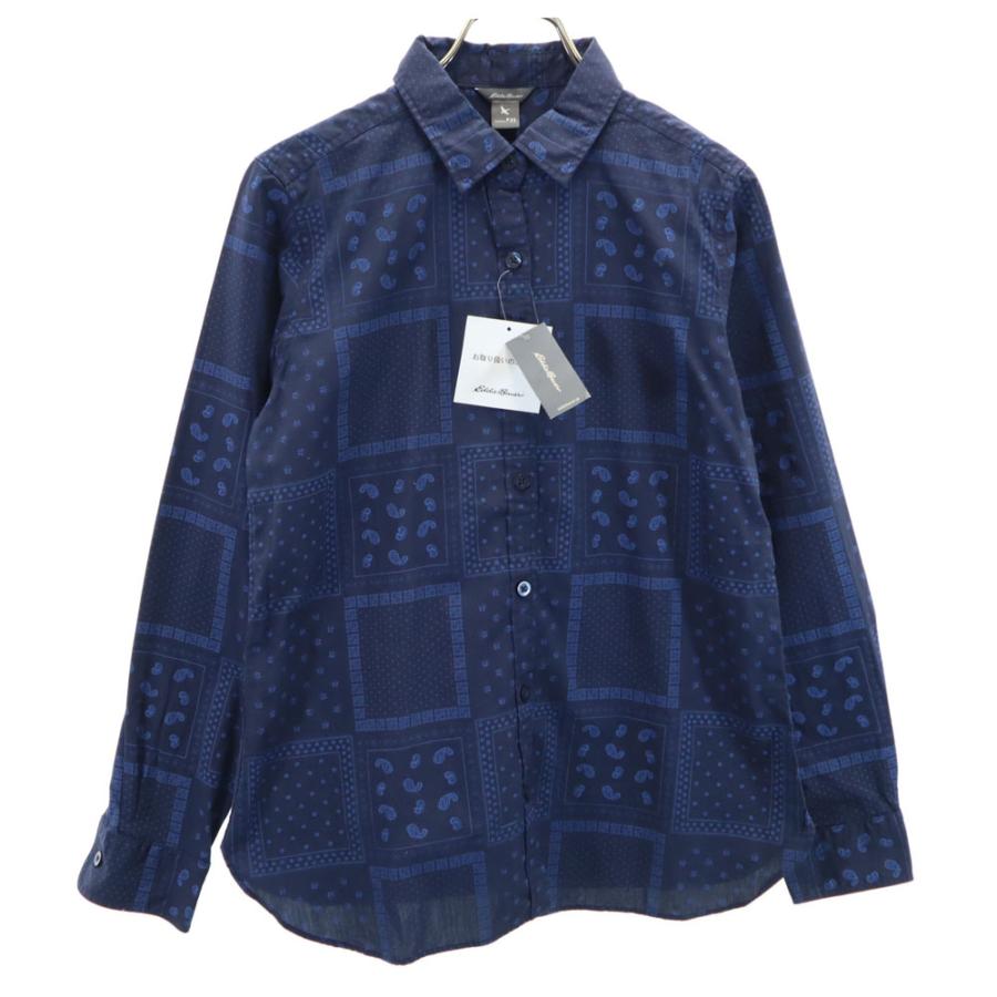 Eddie Bauer（エディーバウアー） 未使用 アウトドア バンダナ柄 長袖