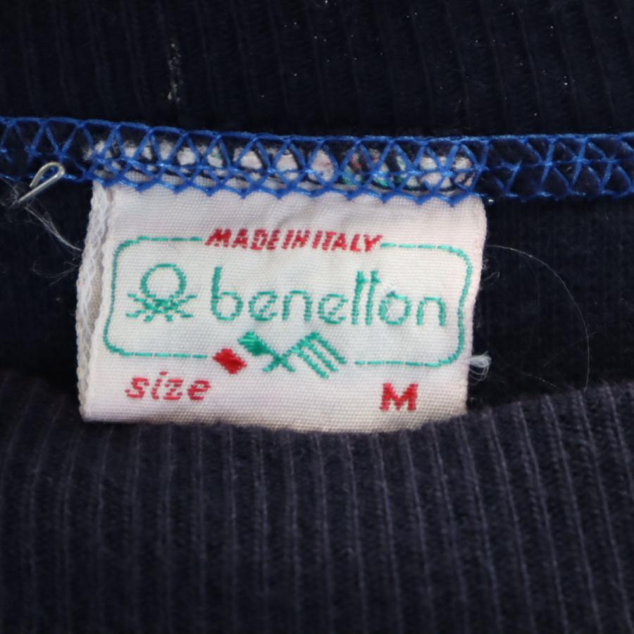 BENETTON ベネトン 80s イタリア製 オールド 長袖 スウェット