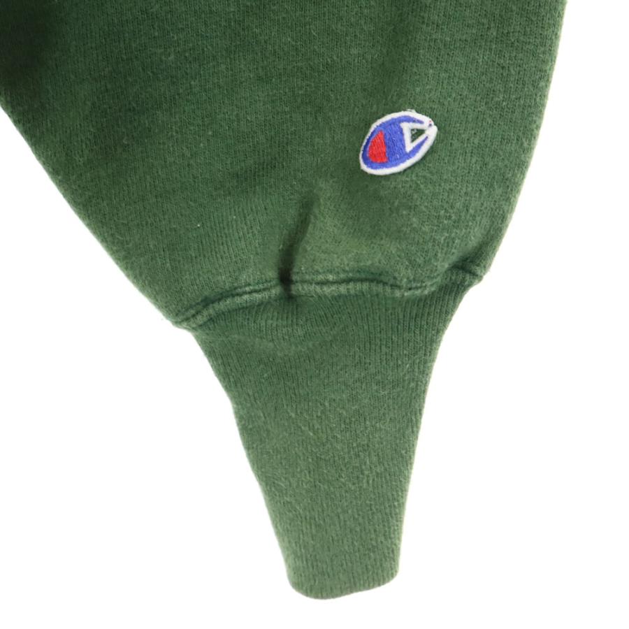 Champion チャンピオン 90s リバースウィーブ USA製 オールド 刺繍タグ カレッジ 長袖 スウェット トレーナー XL REVERSE WEAVE 裏起毛 レディース 古着 中古_3