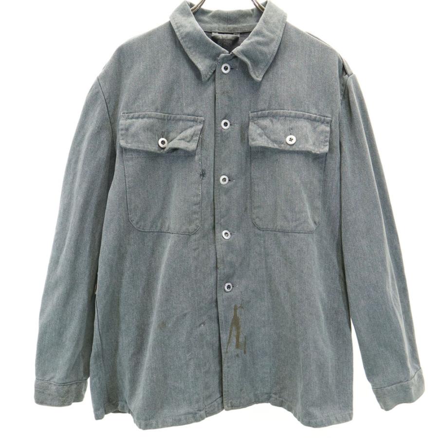 スイス軍 30s 40s ヴィンテージ プリズナー ワーク メタルボタン