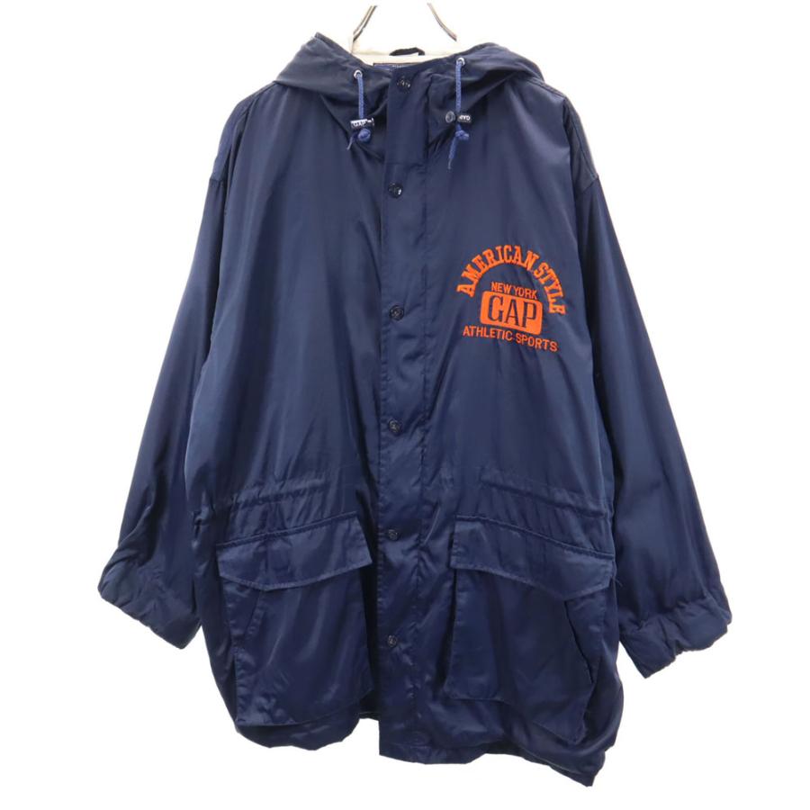 GAP（ギャップ） 90s オールド フーデッド コート L ネイビー メンズ