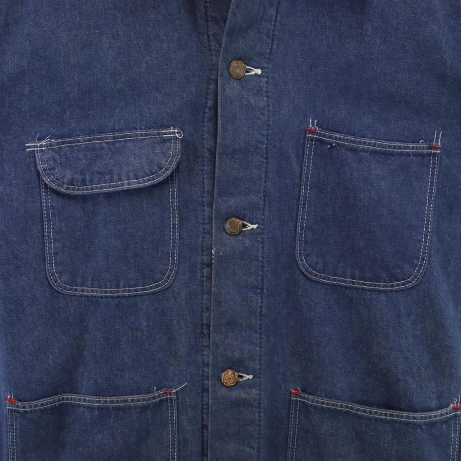 ブルーベル 60s 70s ヴィンテージ ラングラー デニム カバーオール 46