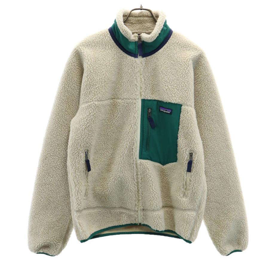 【古着】パタゴニア　裏地フリースジャンパー 80's/USA製/パタゴニア/三角タグ/ナイロンシェル×裏地フリース