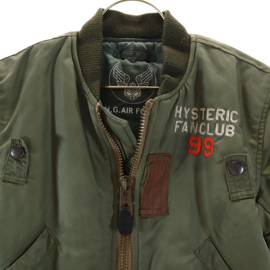 HYSTERIC MINI（ヒステリックミニ） バック ヒスミニ刺繍 MA-1