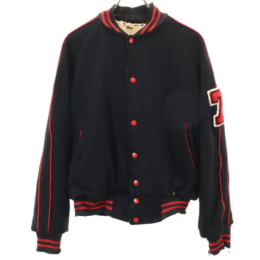 プリンストン 70s ヴィンテージ リバーシブル スタジャン XL ブラック Princeton Sportswear メンズ プリンストン 70s ヴィンテージ リバーシブル スタジャン XL ブラック