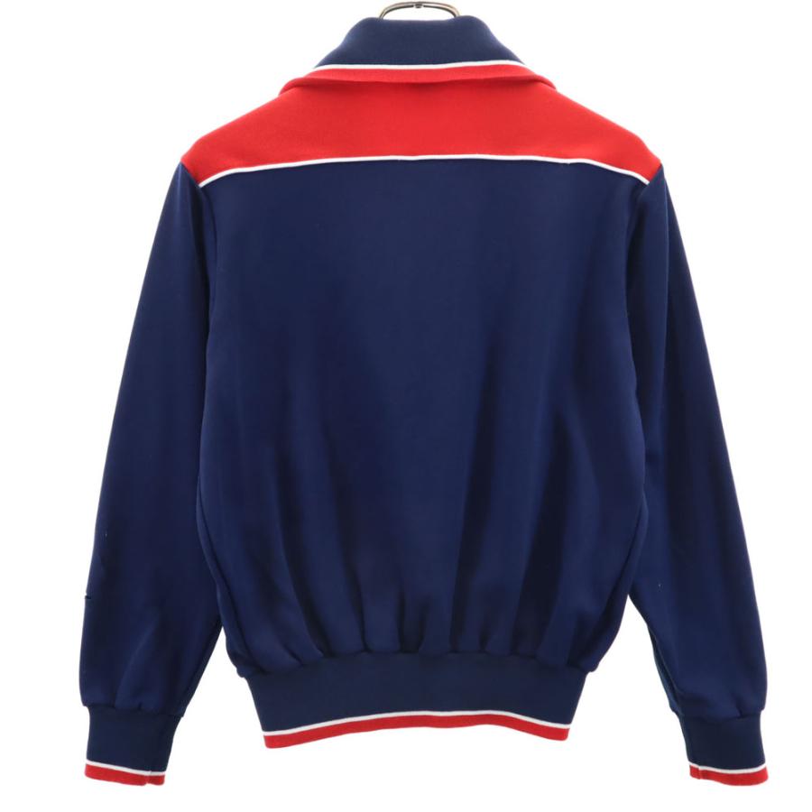 アディダス 70s ヴィンテージ デサント製 トレフォイルロゴ 西ドイツタグ トラックジャケット S ネイビー  ジャージ メンズ adidas（アディダス） 70s ヴィンテージ デサント製 トレフォイルロゴ