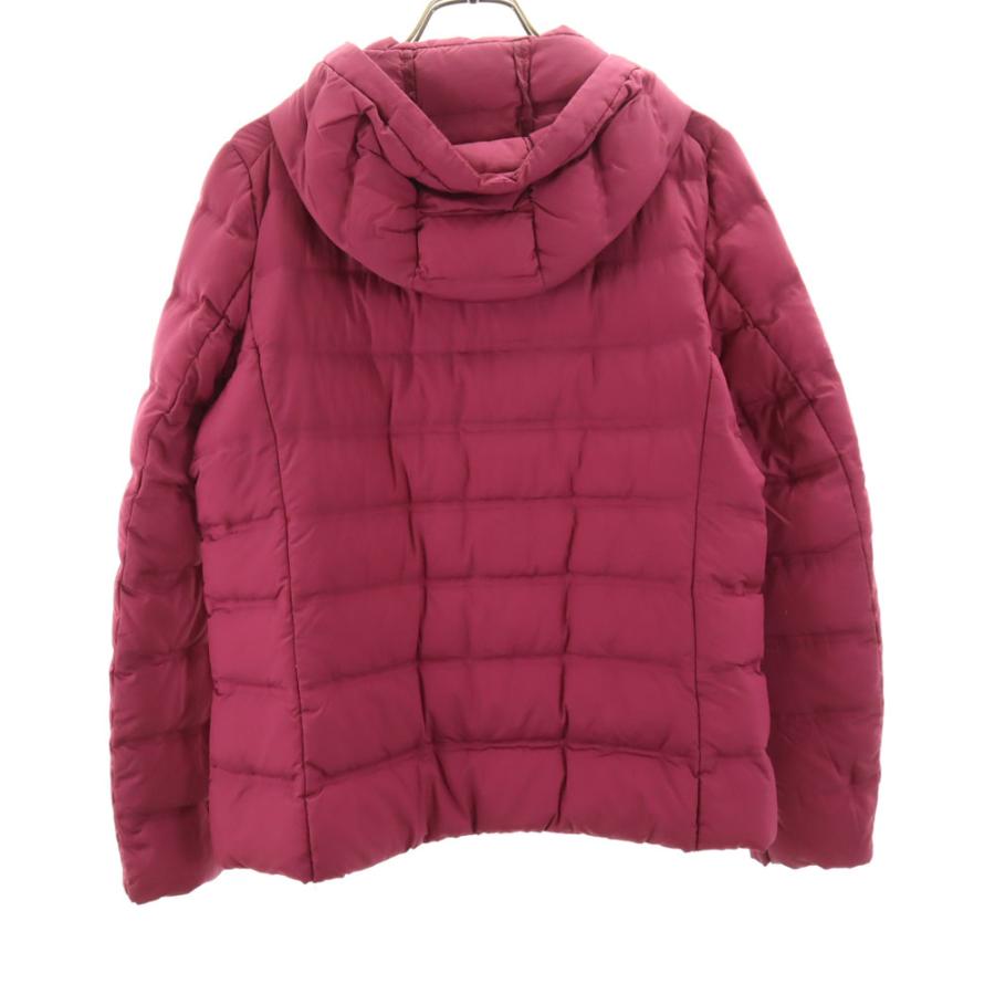 ユニクロ 長袖 ウルトラライトダウン シームレス パーカー M マゼンタ系 UNIQLO レディース UNIQLO - ユニクロ 長袖 ウルトラライトダウン シームレス パーカー M