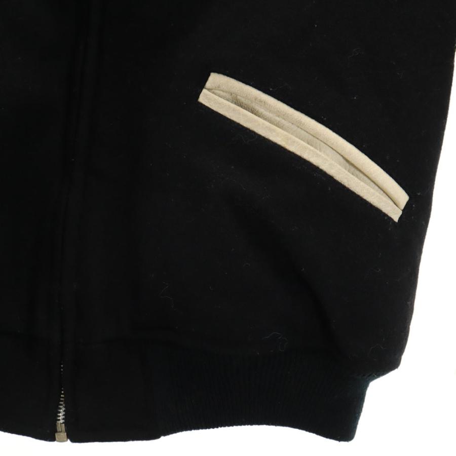 HYSTERIC GLAMOUR（ヒステリックグラマー） 80s 袖レザー ウール