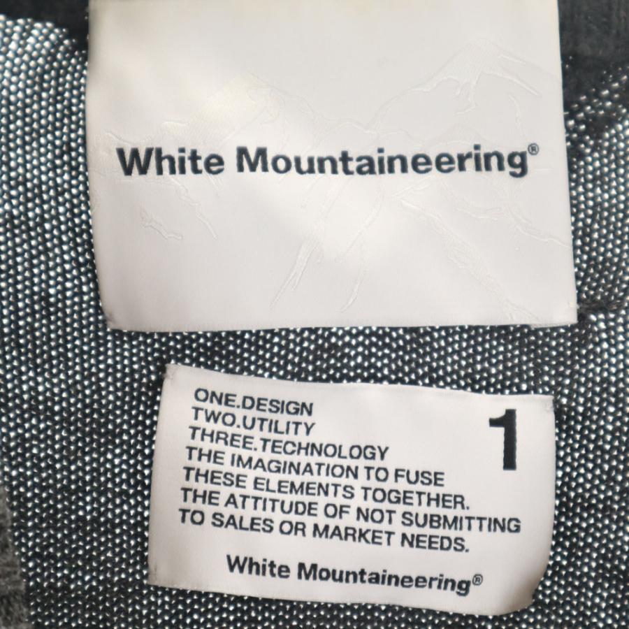 WHITE MOUNTAINEERING ホワイトマウンテニアリング 2018AW WM1873601 長袖 セーター 1 チャコールグレー ニット メンズ 古着 中古_6