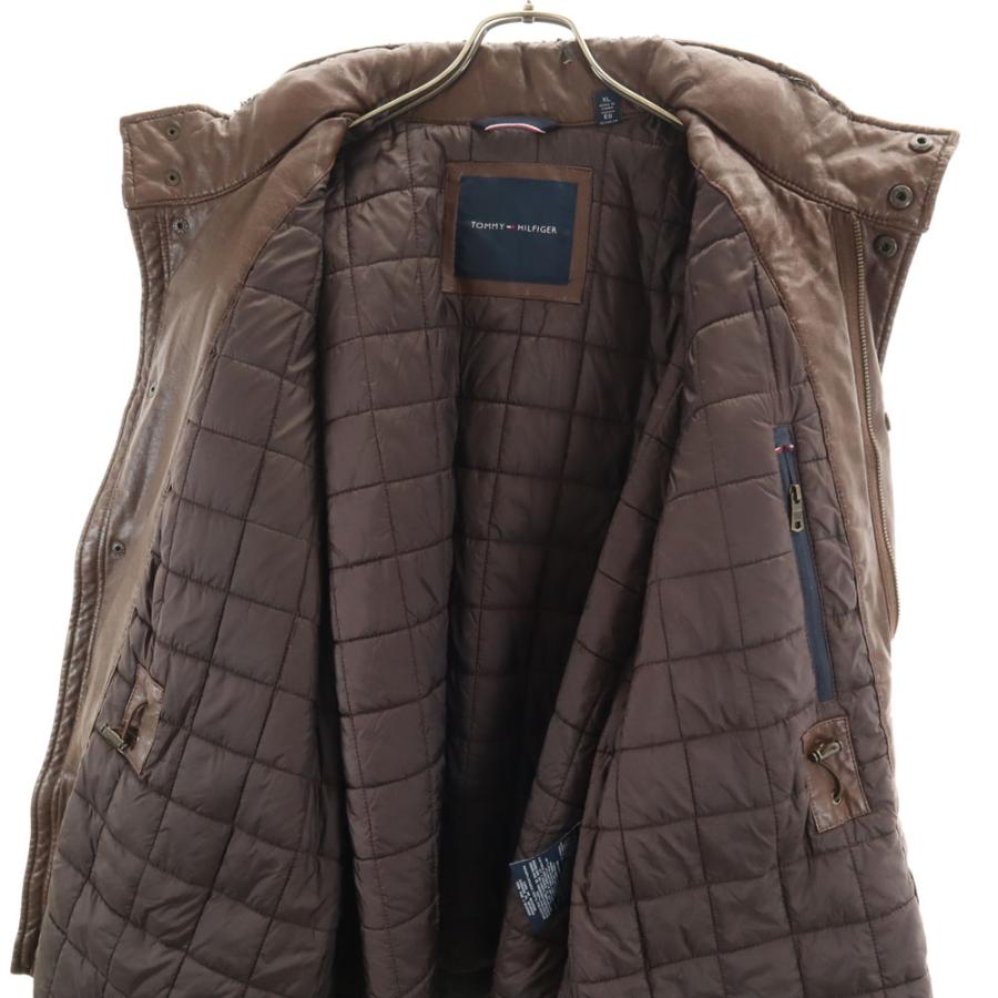 TOMMY HILFIGER（トミー・ヒルフィガー） フェイク レザージャケット