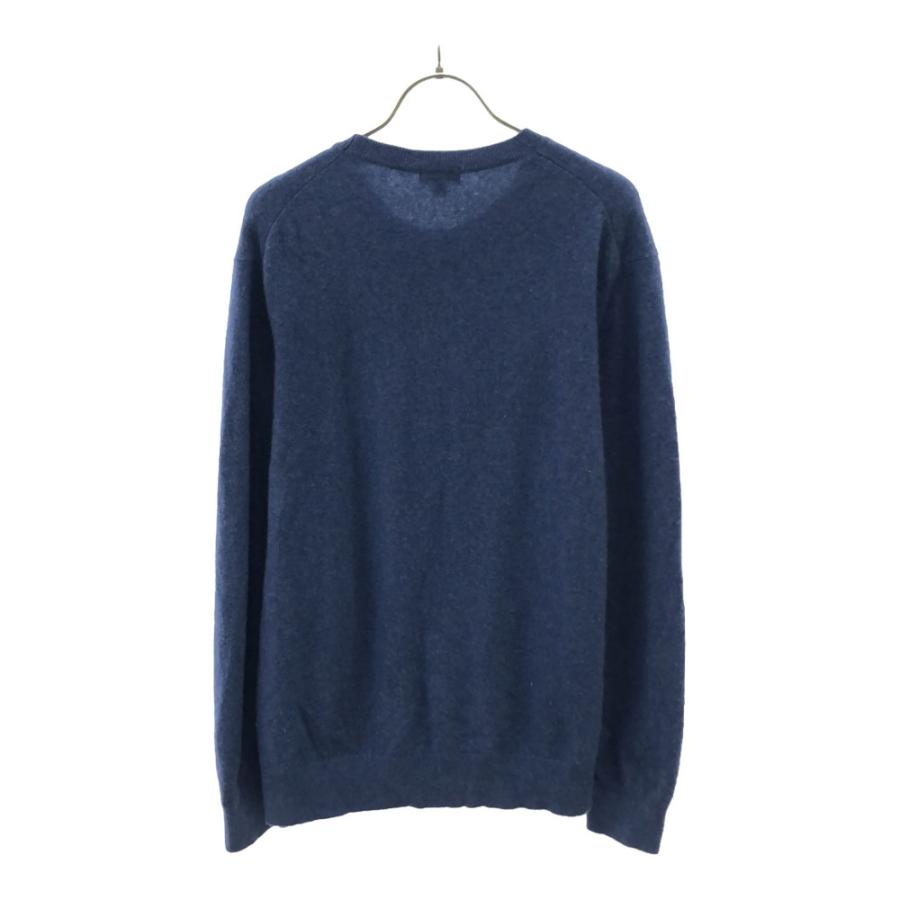 ユニクロ（UNIQLO） カシミヤ100％ 長袖 セーター XL ブルー +J ニット