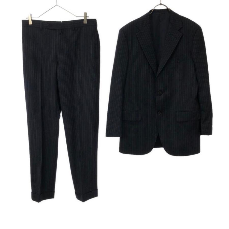 BEAMS F（ビームスF） ビームスエフ 日本製 ウール ストライプ スーツ