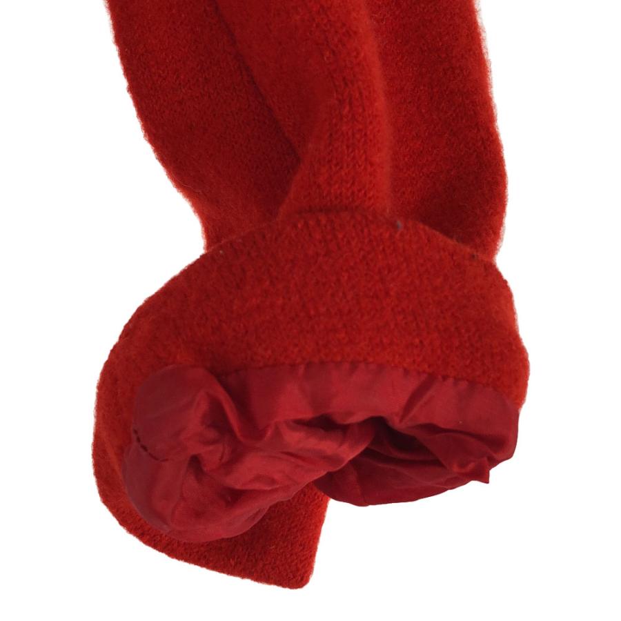 agnes b.（アニエスベー） フランス製 ウールコート レッド レディース