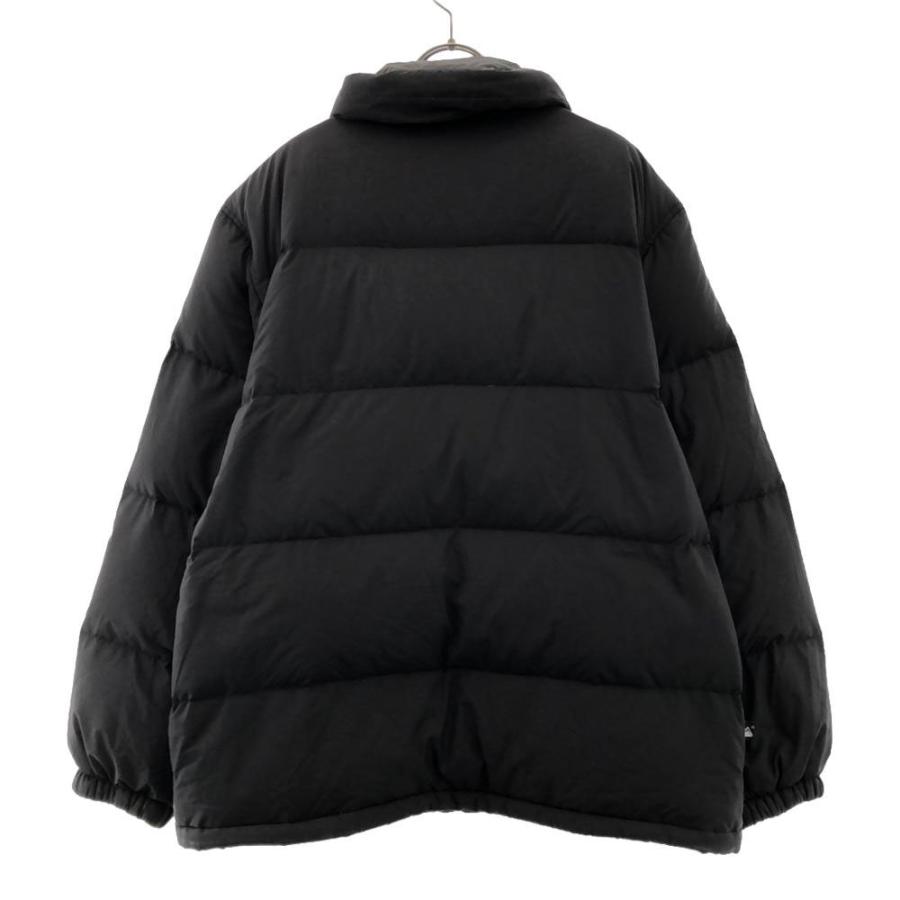 ファーストダウン オールド 刺繍 ダウンジャケット LL ブラック  