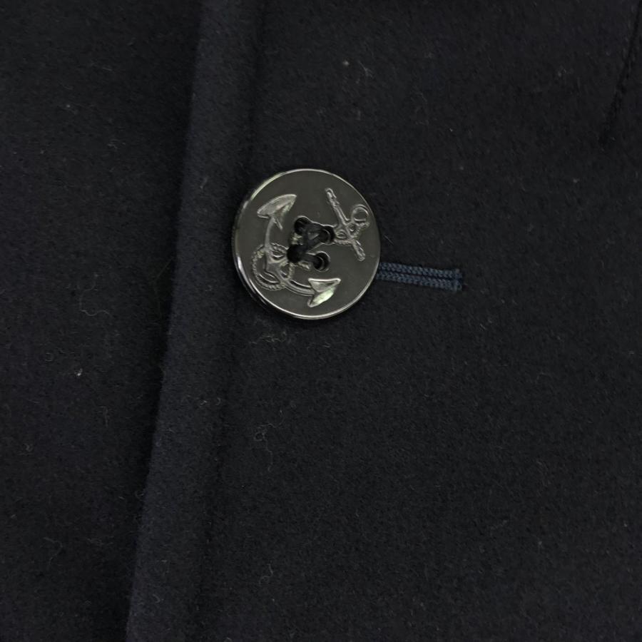 ORCIVAL（オーシバル） ウール ピーコート 14 ブラック メンズ 古着