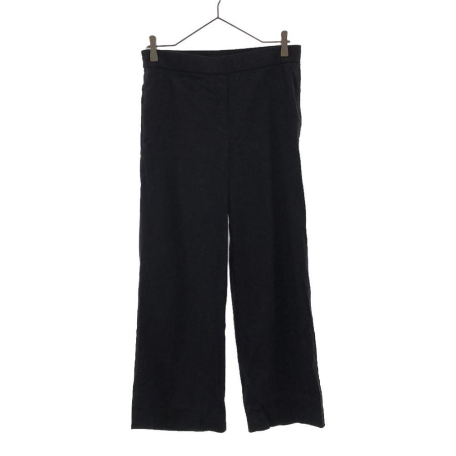 theory（セオリー） 日本製 ストレートパンツ 4 ブラック系 レディース