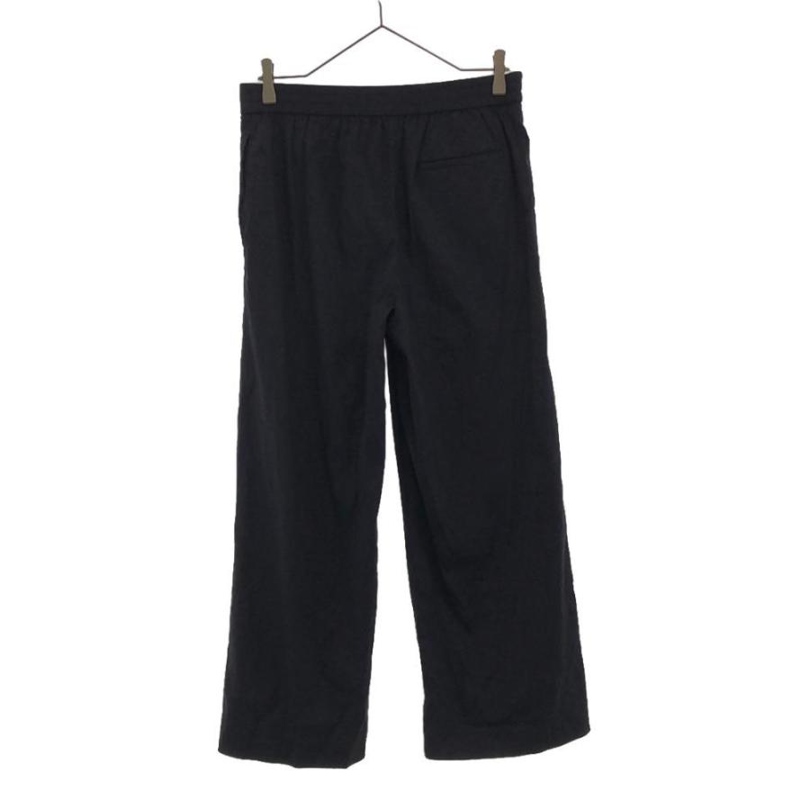 theory（セオリー） 日本製 ストレートパンツ 4 ブラック系 レディース