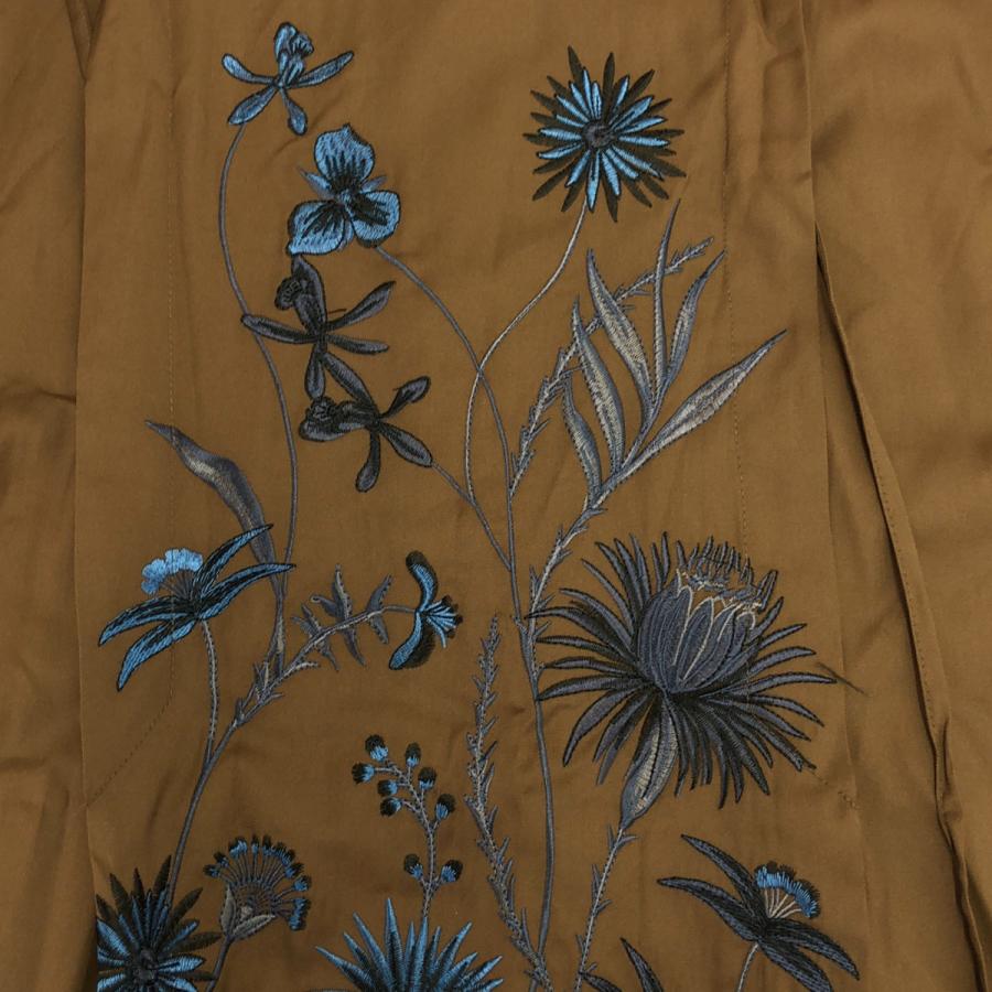 未使用 AMERI UNDRESSED アメリ 花柄刺繍 長袖 エンブロイン