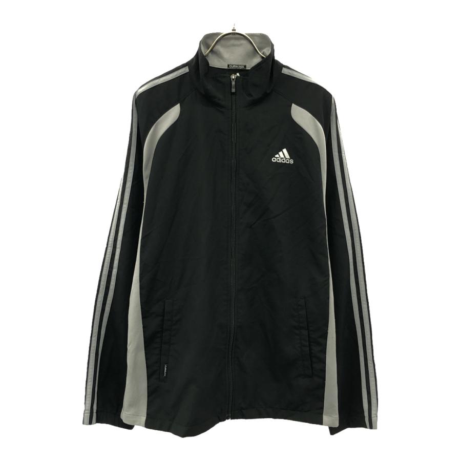 【美品】adidas CLIMA365 アディダス ウィンドブレーカー 上O下L adidas（アディダス） CLIMA365 ロゴ刺繍 スポーツジャケット L