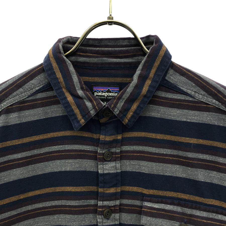 patagonia（パタゴニア） ボーダー柄 長袖 ライトウェイトフィヨルド