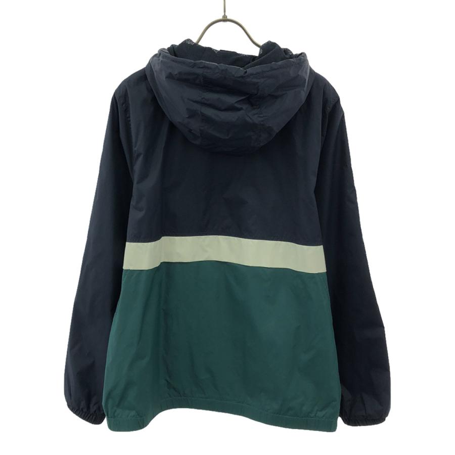 H*O様 美品◎VOLCOM ボルコム ナイロンパーカー アウター ブルゾン 刺 VOLCOM（ボルコム） 長袖 マウンテンパーカー S ネイビー×グリーン 裏
