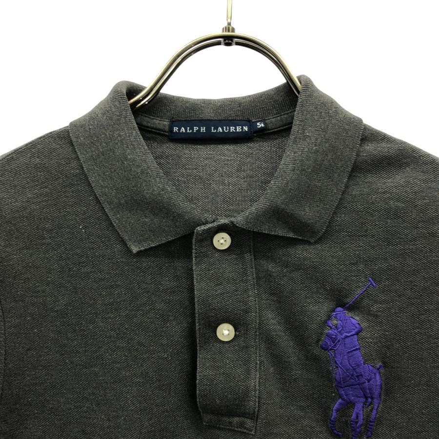 RALPH LAUREN ラルフローレン ビッグポニー刺_ 半袖 鹿の子 ポロシャツ