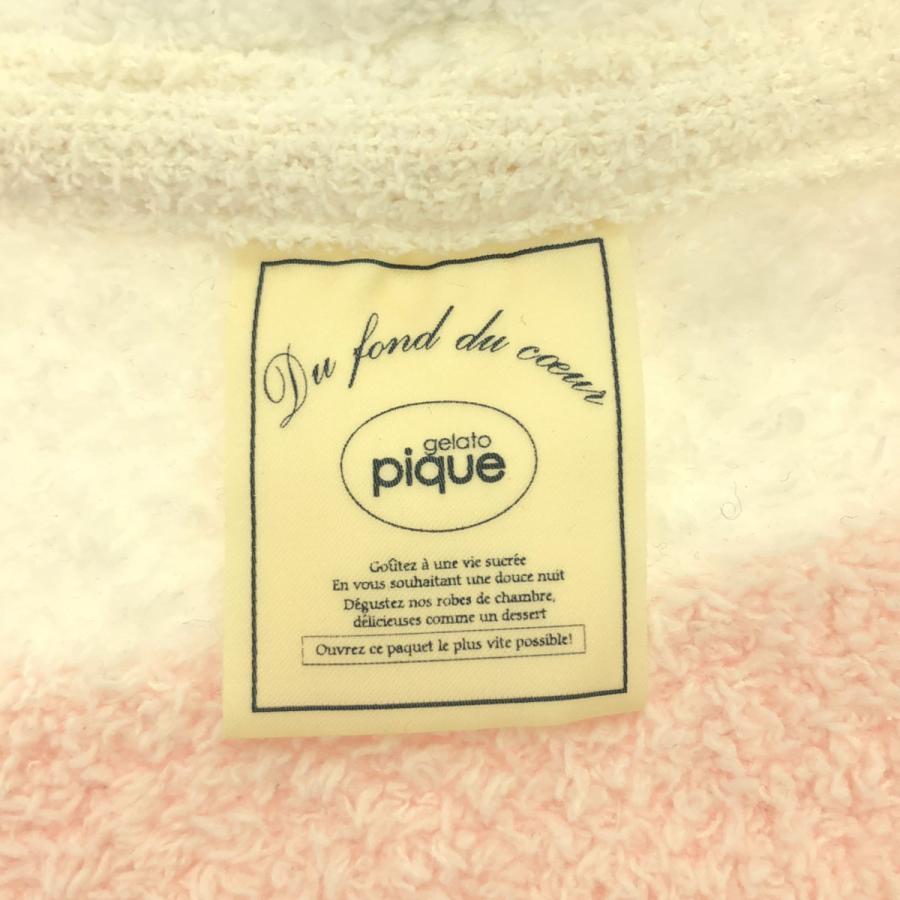 gelato pique（ジェラートピケ） ボーダー柄 長袖 パウダー5ボーダー