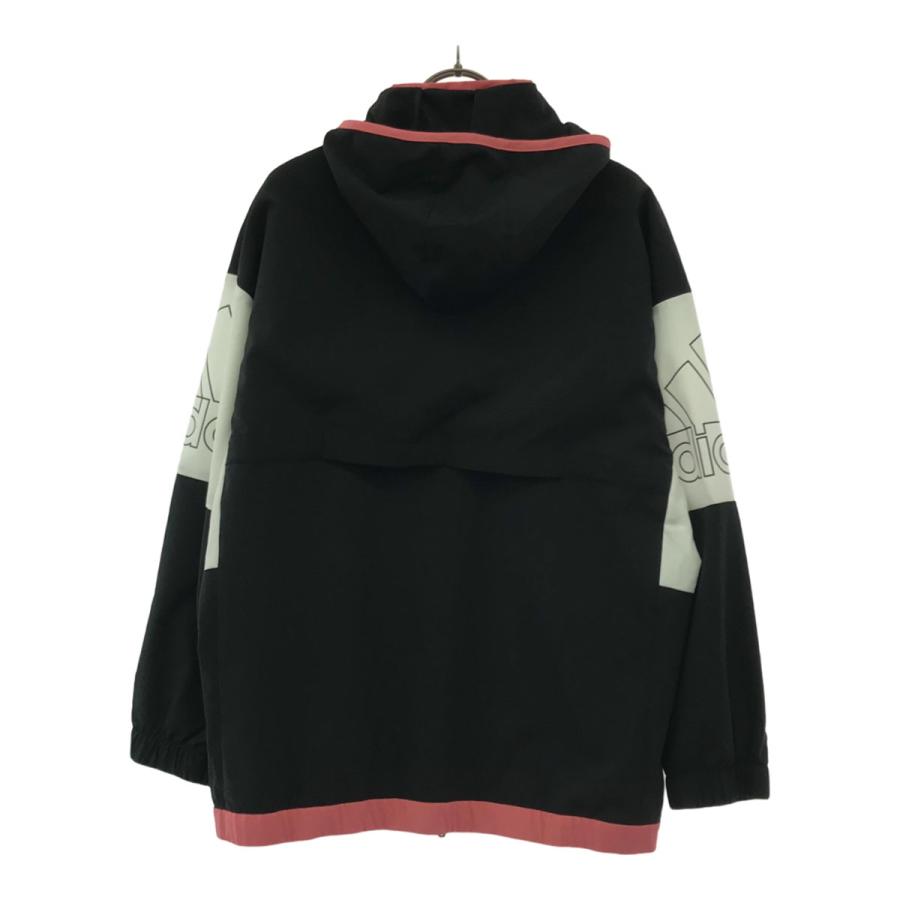 adidas（アディダス） ロゴワッペン 長袖 ダブル ジップパーカー L