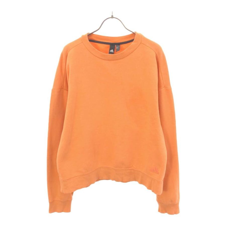 長袖Tシャツ オレンジ スウェット Mサイズ STUSSY（ステューシー）スウェット オレンジ サイズ:L メンズ