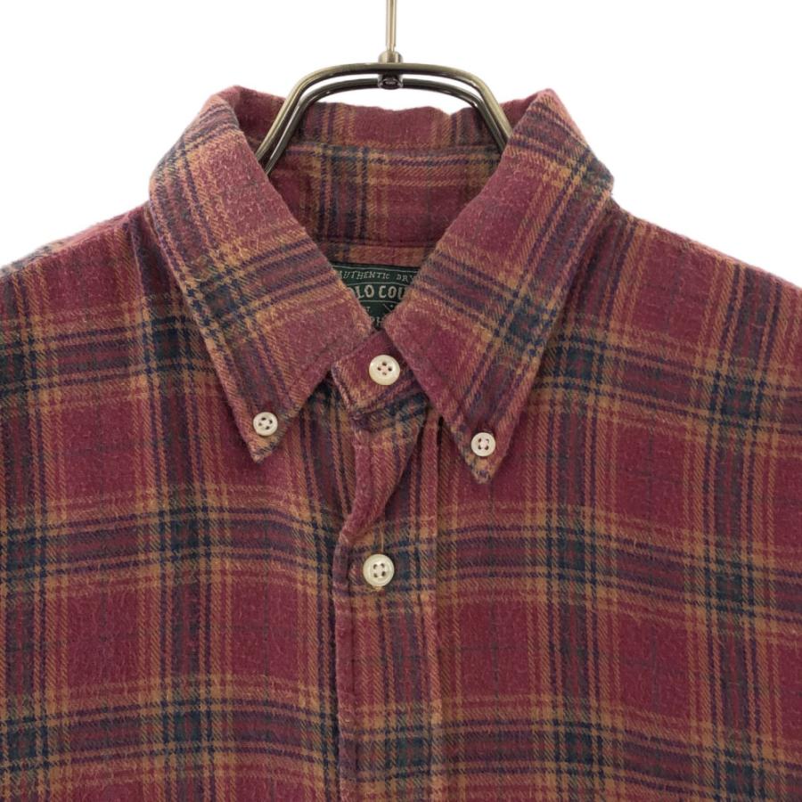 美品】Polo Country シャンブレーシャツ M 赤 ポロカントリー 美品 M