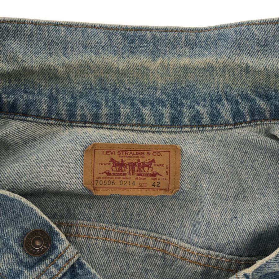 Levi's リーバイス 90s USA製 70506 0214 デニムジャケット 42 G Levi's リーバイス 90s USA製 70506 0214 デニムジャケット 42 G