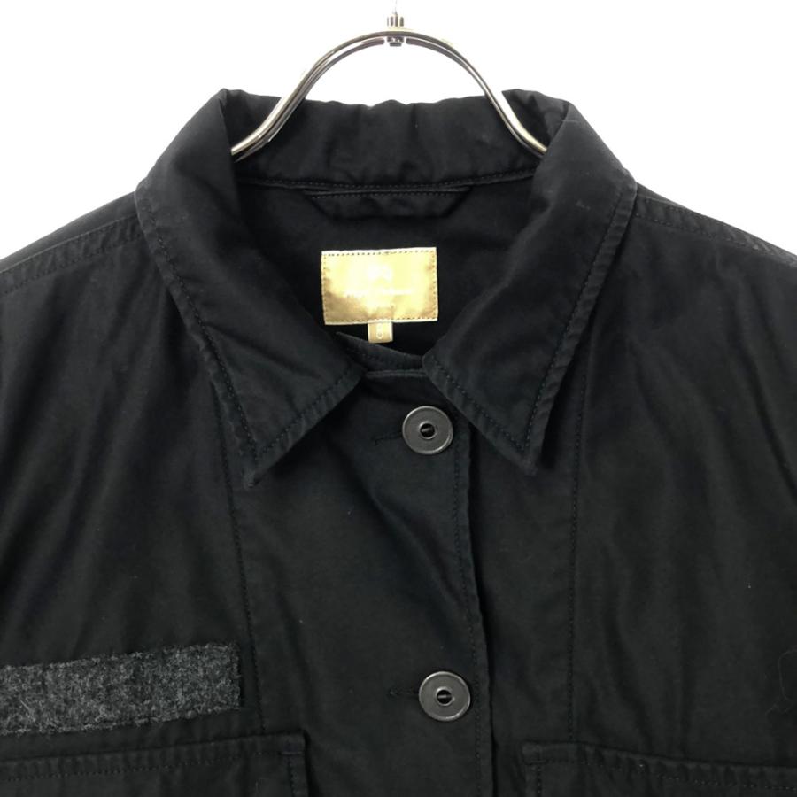 Nigel Cabourn ナイジェルケーボン 日本製 コットンジャケット 8 ブラック レディース 古着 中古_2