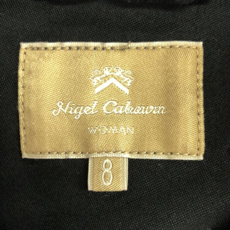 Nigel Cabourn ナイジェルケーボン 日本製 コットンジャケット 8 ブラック レディース 古着 中古_6
