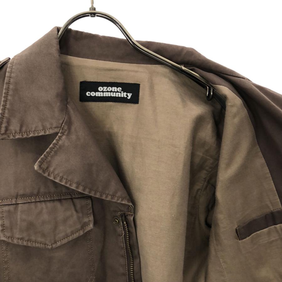 オゾンコミュニティ ozone community 日本製 サファリジャケット