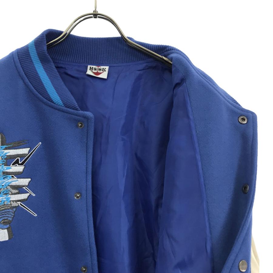 希少✨マクベス スタジャン バック刺繍 ウール レザー ストリート c