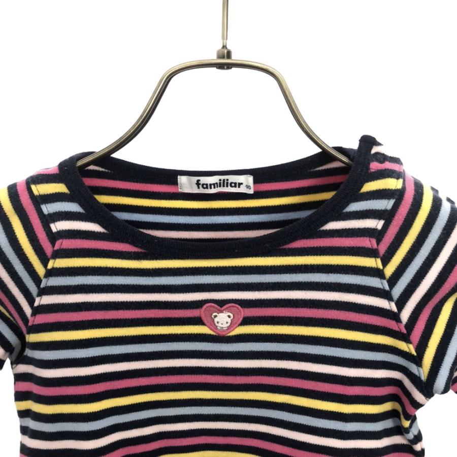 familiar 90cm 長袖カットソー3枚セット m*9様 familiar 90cm 長袖カットソー3枚セット familiar長袖Tシャツ