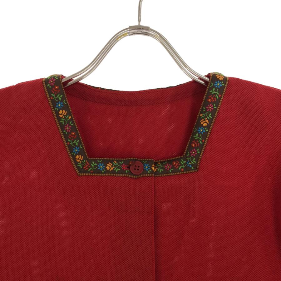 KENZO 花柄ラメ刺繍 XL ロングコート フランス製 ダブルジップ ケンゾー KENZO 花柄ラメ刺繍 XL ロングコート フランス製 ダブルジップ ケンゾー